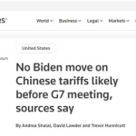 拜登正考虑对华关税问题 中方回应,中方就拜登考虑对华关税问题作出强硬回应”